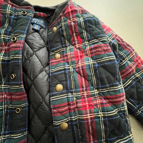 Ralph Lauren Polo Plaid Jacket Size 2/2T - Picture 3 of 7